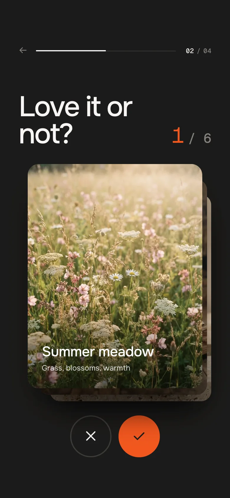 Phone · Bold swipe