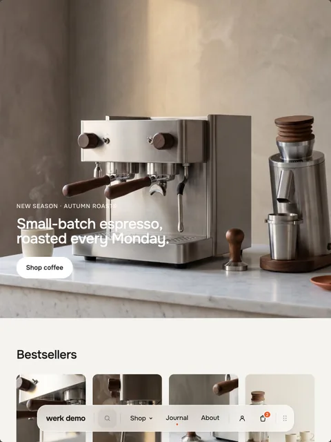 Tablet · search shrinks first