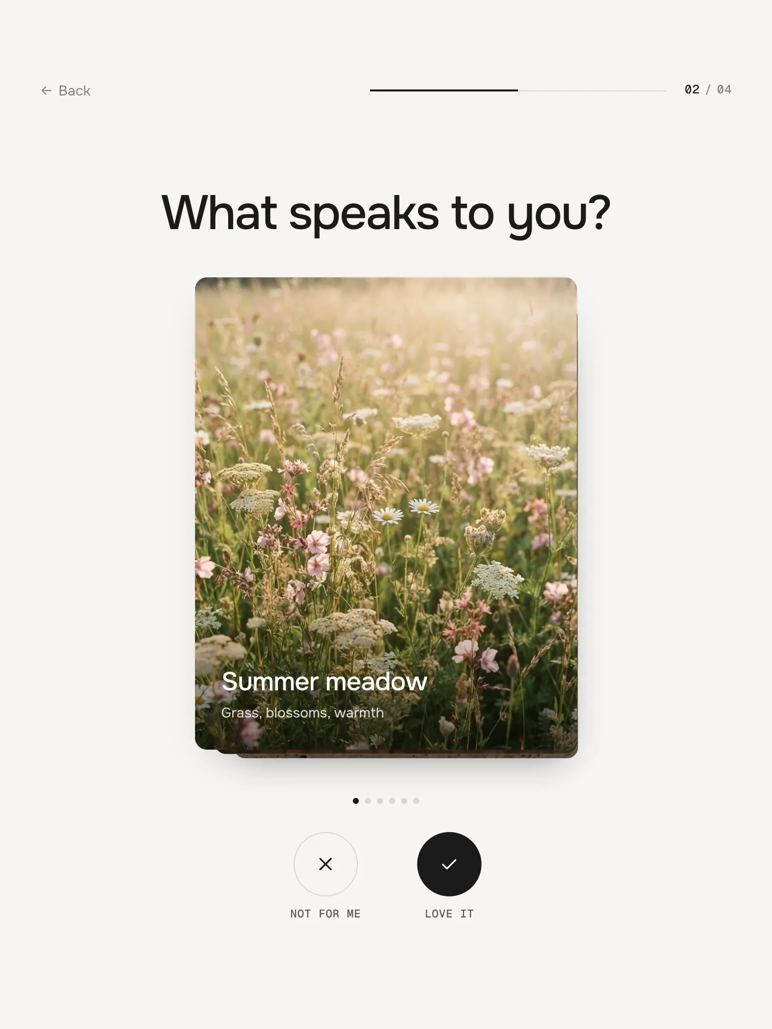 Tablet · Minimal swipe
