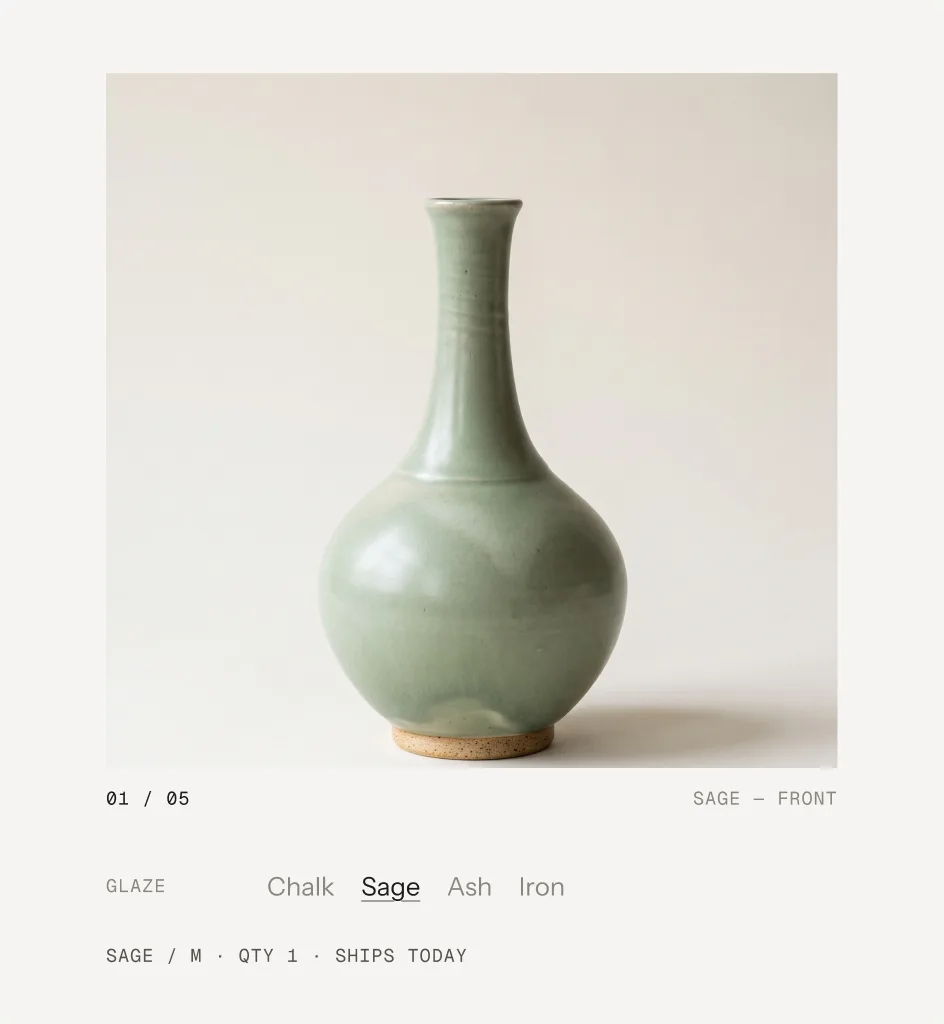 Gallery with Sage chosen