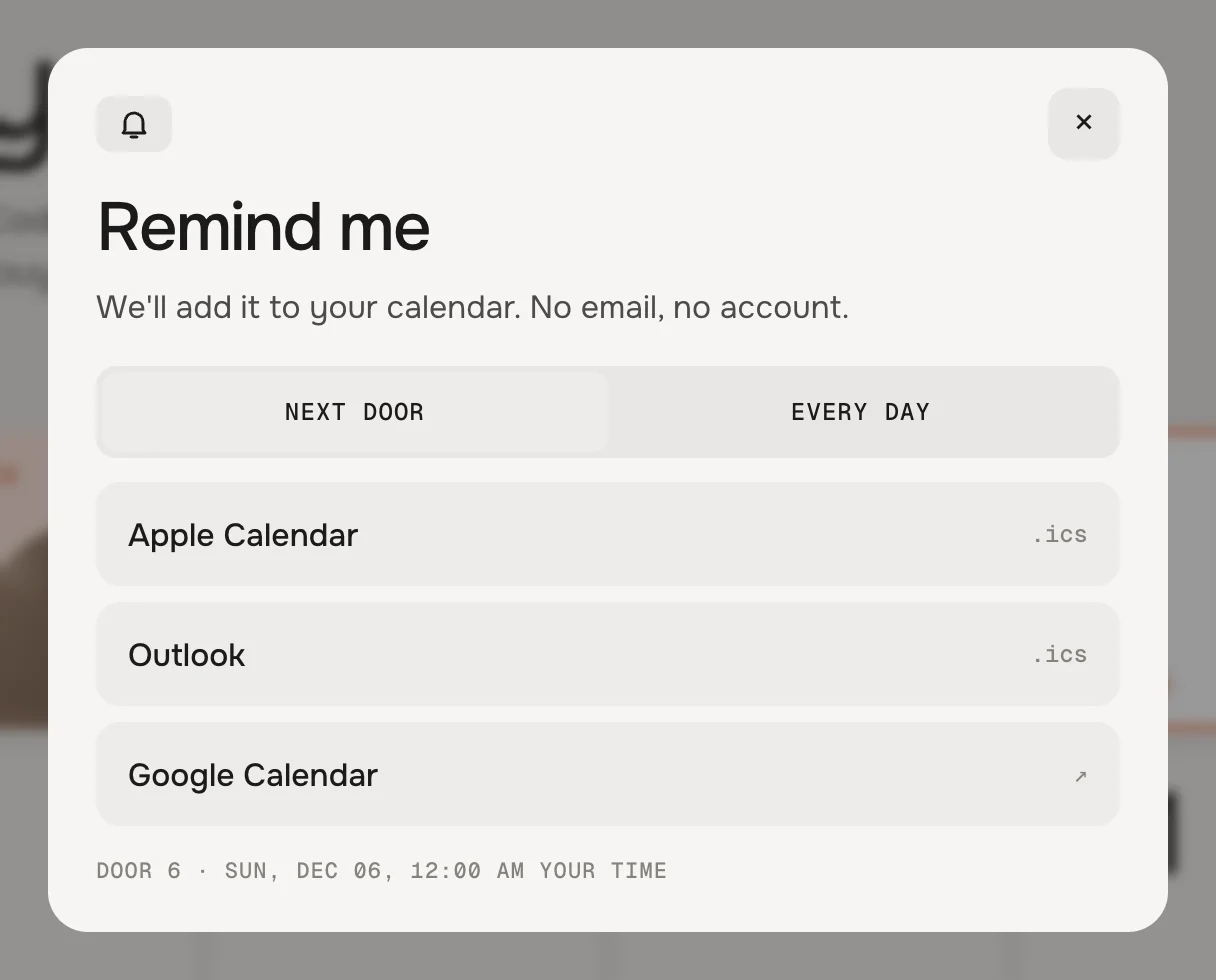 Remind me