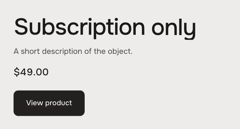 Subscription only