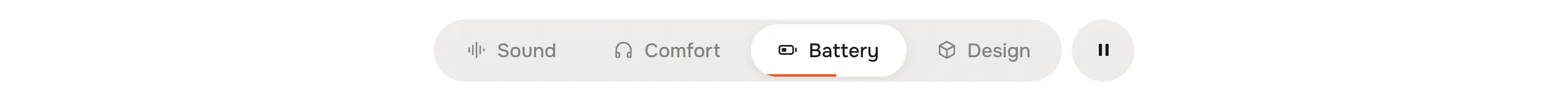 The timer in the active tab