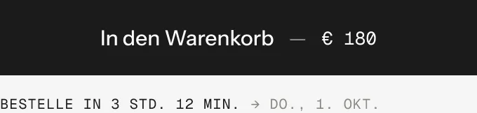 Wording translated to German